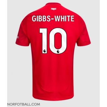 Billige Fotballdrakt Nottingham Forest Morgan Gibbs-White #10 Replika Hjemmedrakt 2024-25 Kortermet
